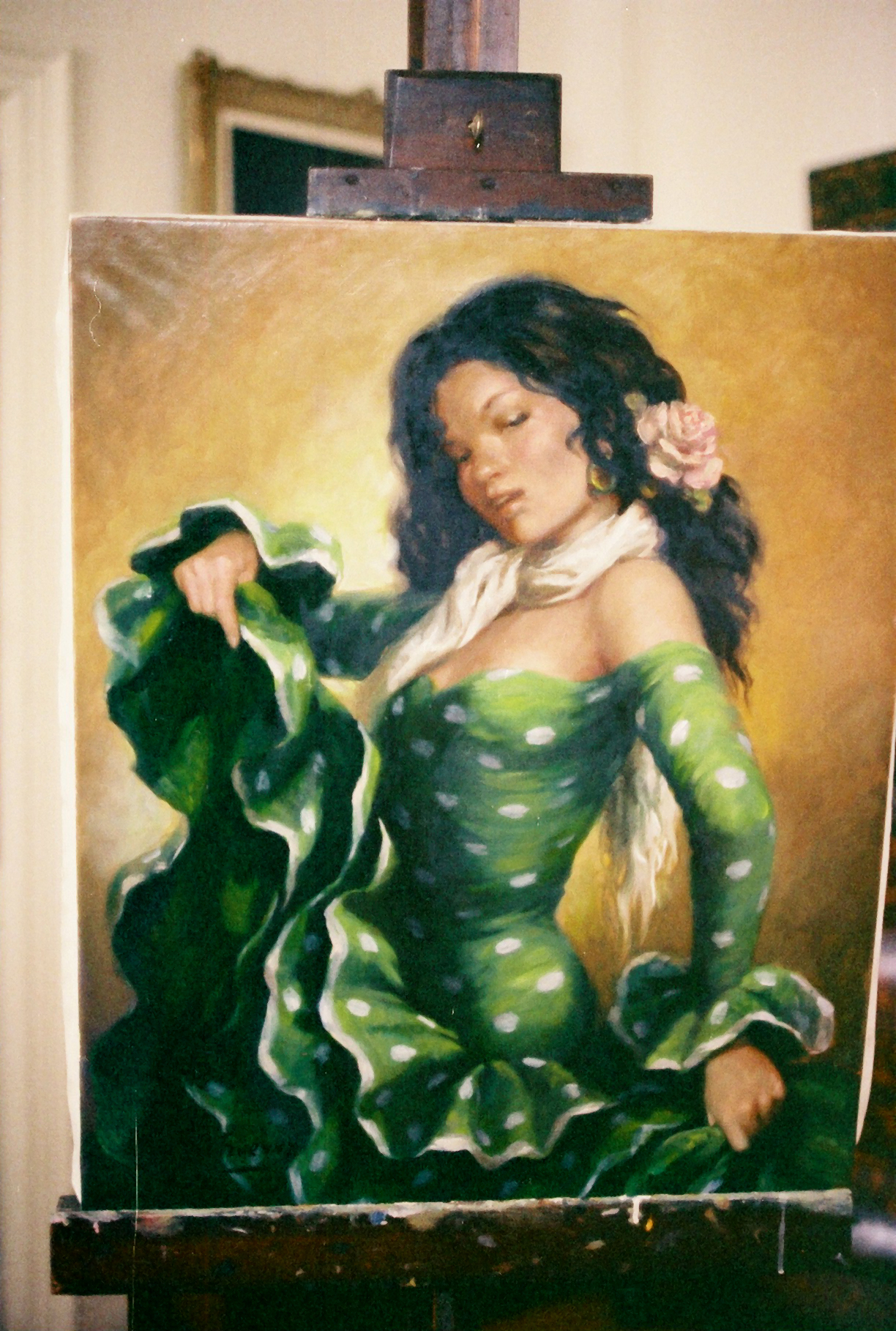 Bailaora de lunares, null