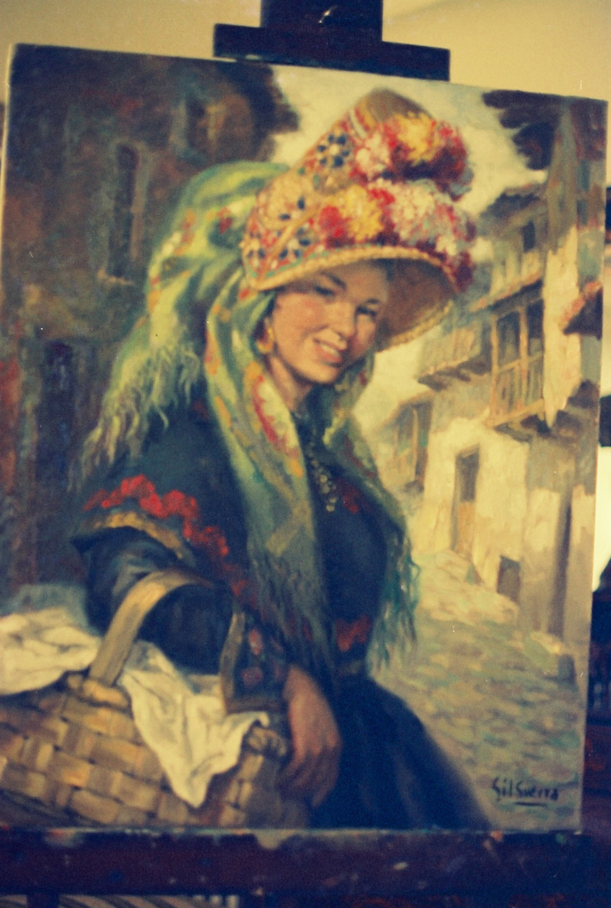 Extremeña con canasta, null