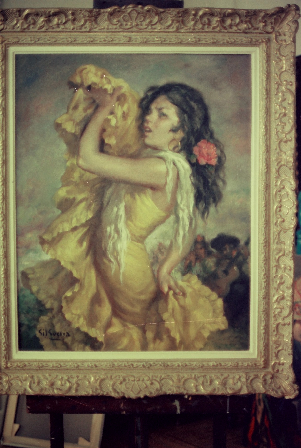 Bailaora en amarillo 2, null