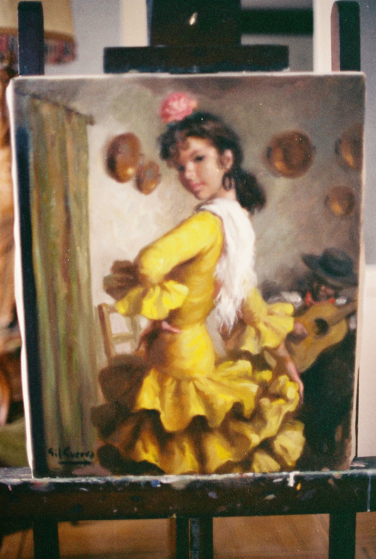 Bailaora en amarillo 3, null