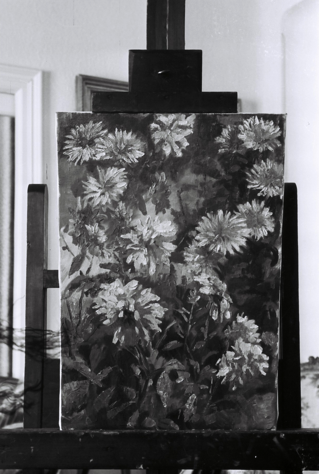 Jardín de dalias, null