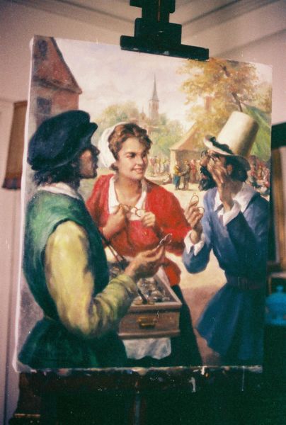 El vendedor de gafas, null